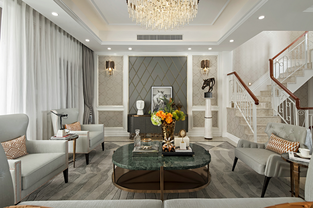 简约欧式风格舒适与悠闲同在,软装搭配技巧高贵典雅欧式风格