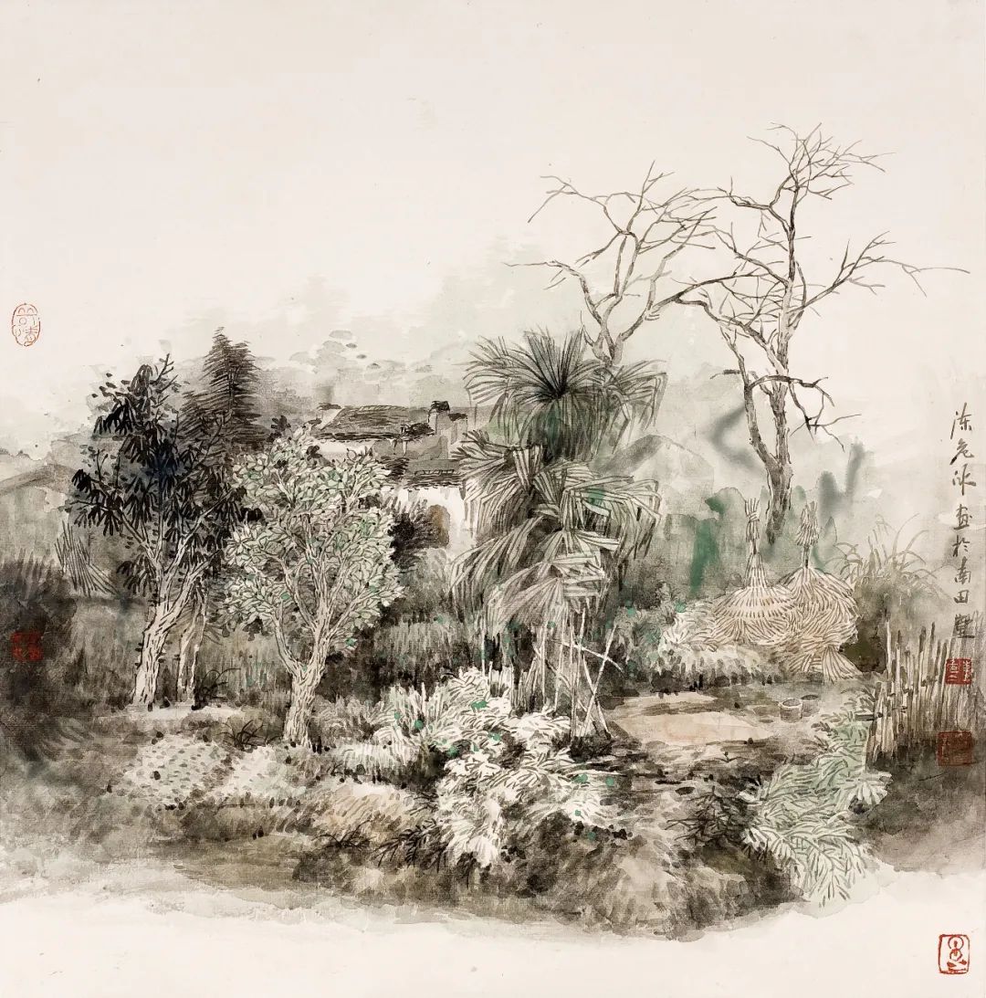 充满诗情画意的山水田园风光,慢慢体味令人陶醉的田园山水韵味