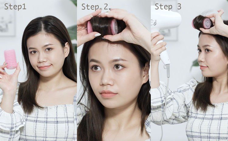 头发扁塌如何有蓬松感,拯救头顶头发扁塌卷发