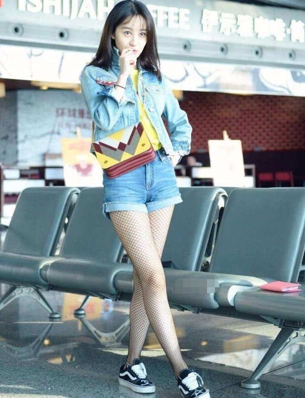 李菲儿短裤穿搭,李菲儿穿短裤好看吗
