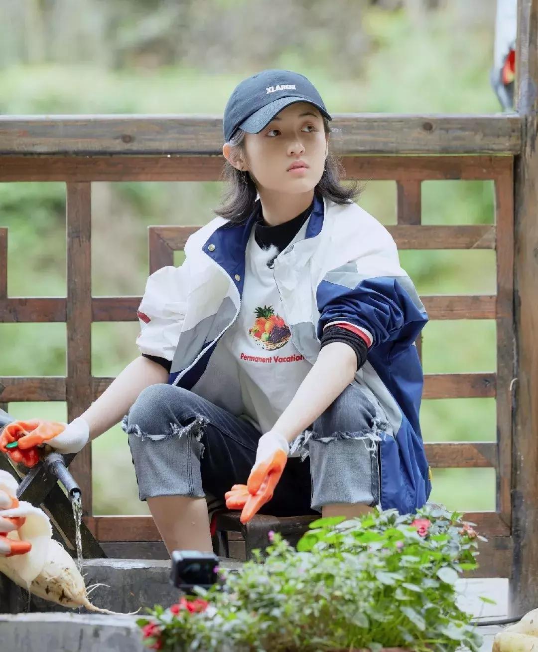 张子枫日式穿搭,张子枫港风穿搭