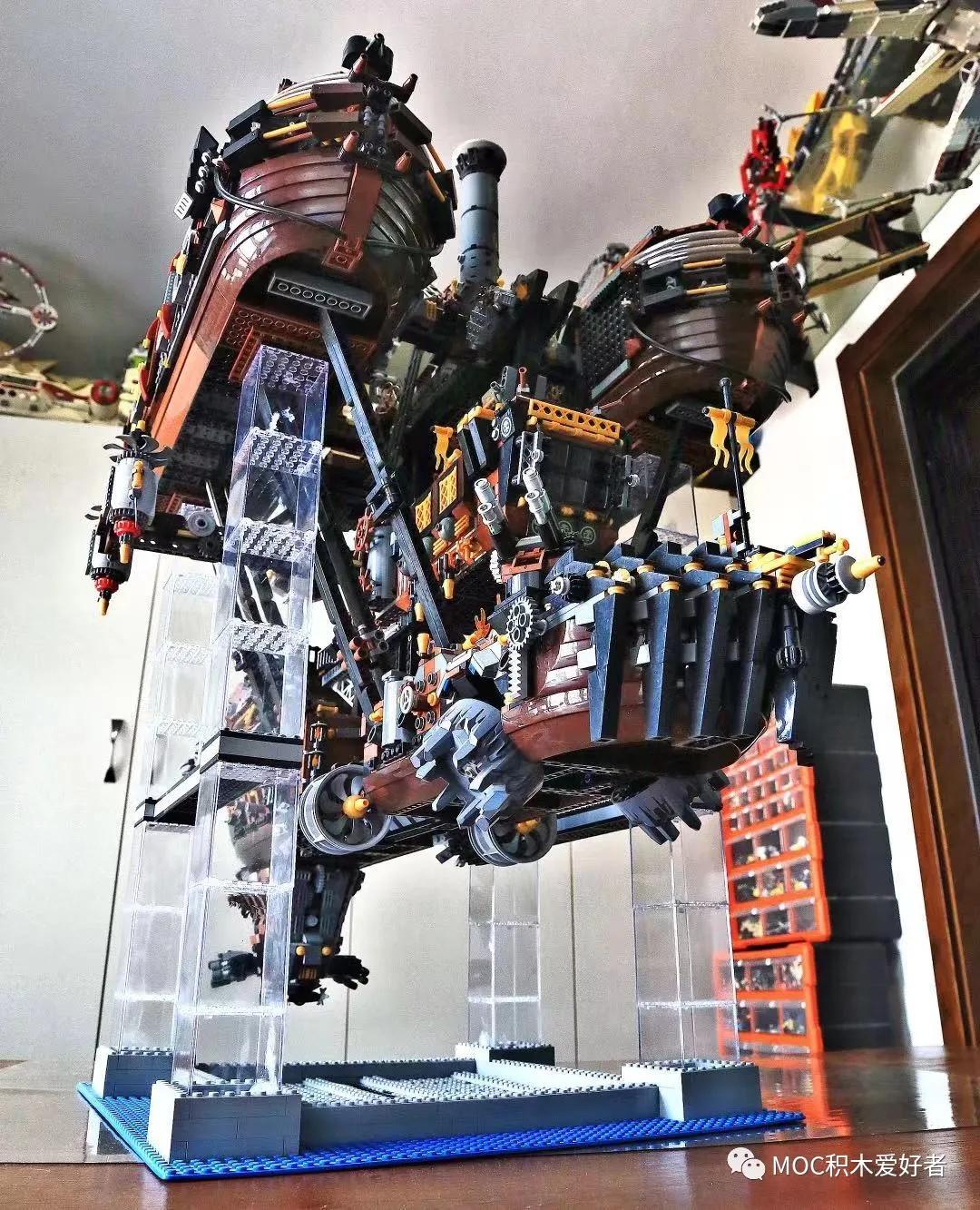 乐高moc作品高楼,乐高机甲moc作品欣赏
