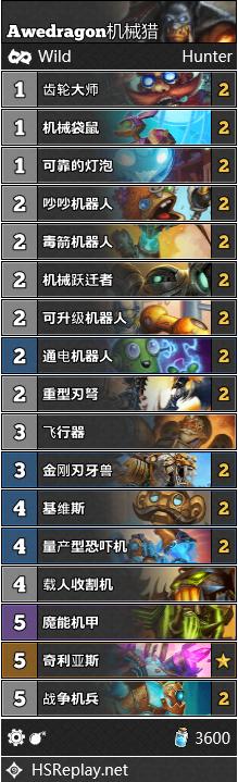 炉石传说对决模式22日更新卡组,炉石传说第141期狂野大战