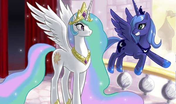 小马宝莉四位公主加起来的样子,小马宝莉六位造型