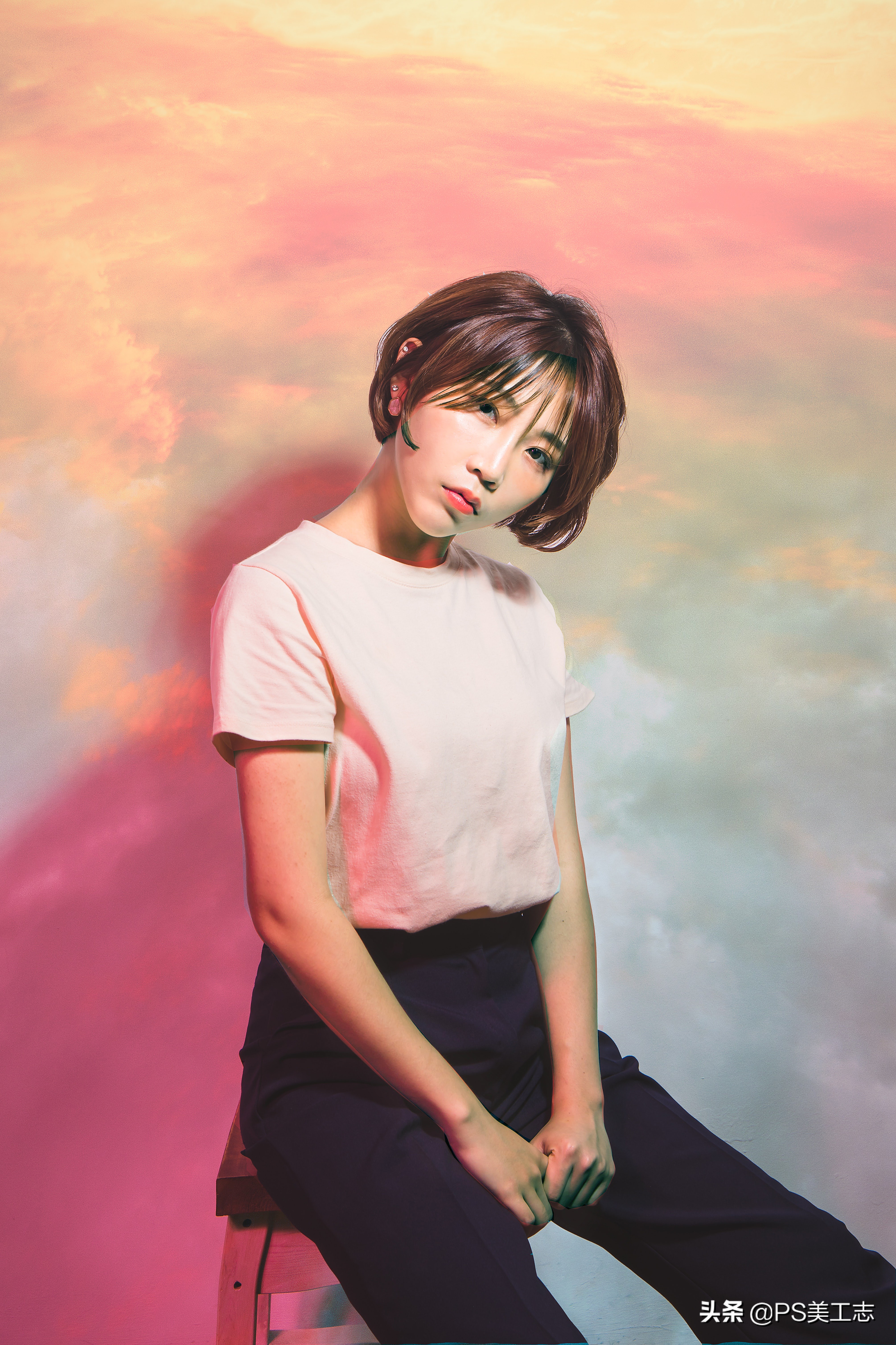 ps如何提亮脸部阴影教程,图片上反光严重怎么在ps中调整