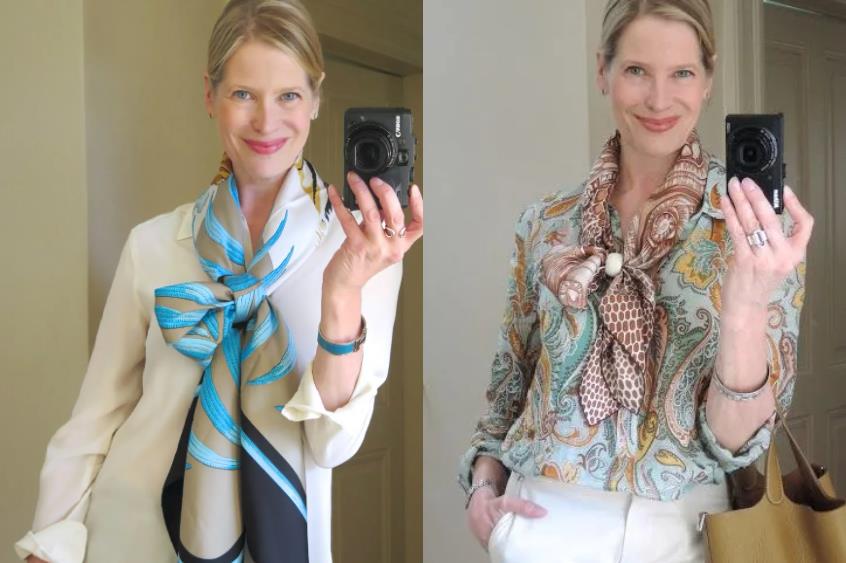 儿童蝴蝶结丝巾编发教程简单好看,丝巾怎么打蝴蝶结最简单的方法