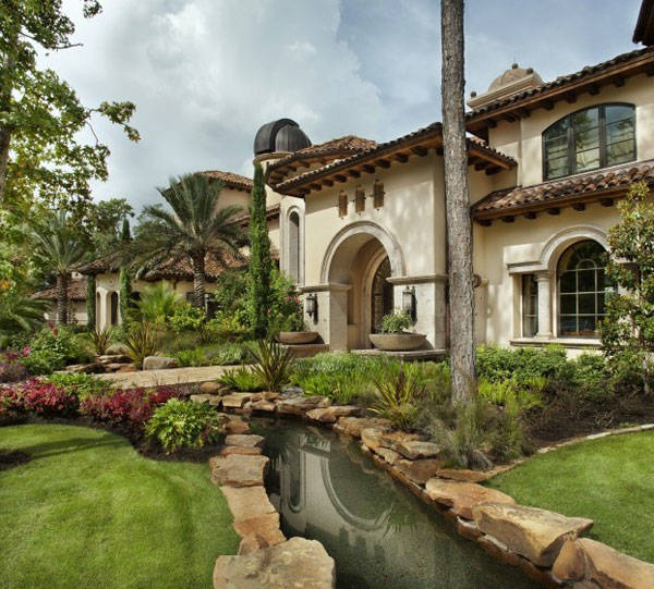 瑞博庭院景观设计图片,瑞博中式庭院设计