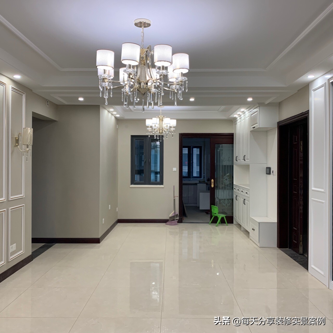 恒大精装4房改造案例,不顾反对简单装修