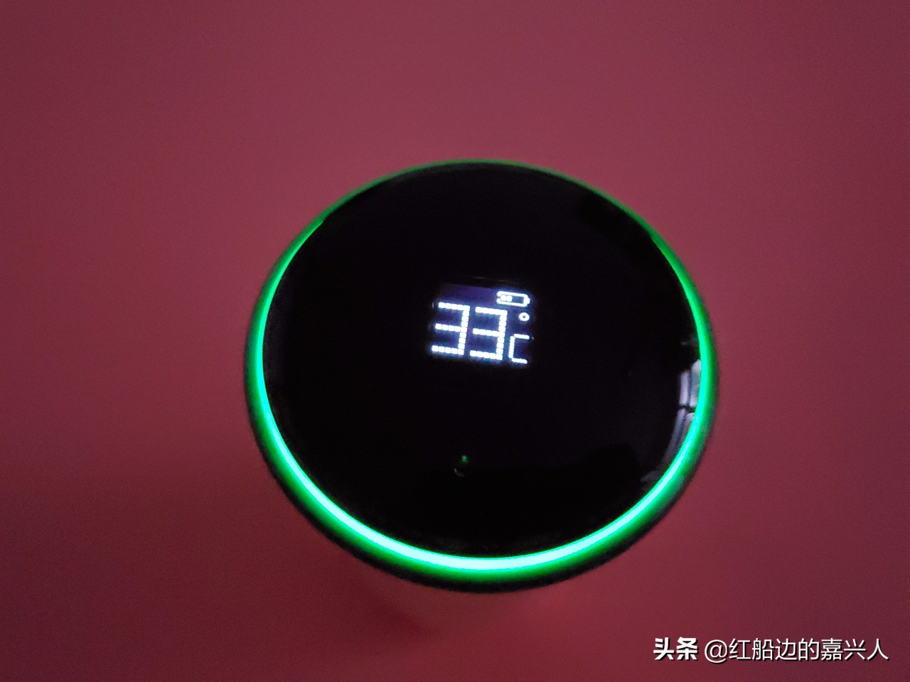 智能温度显示保温杯真的来了,智能温度计保温杯测评