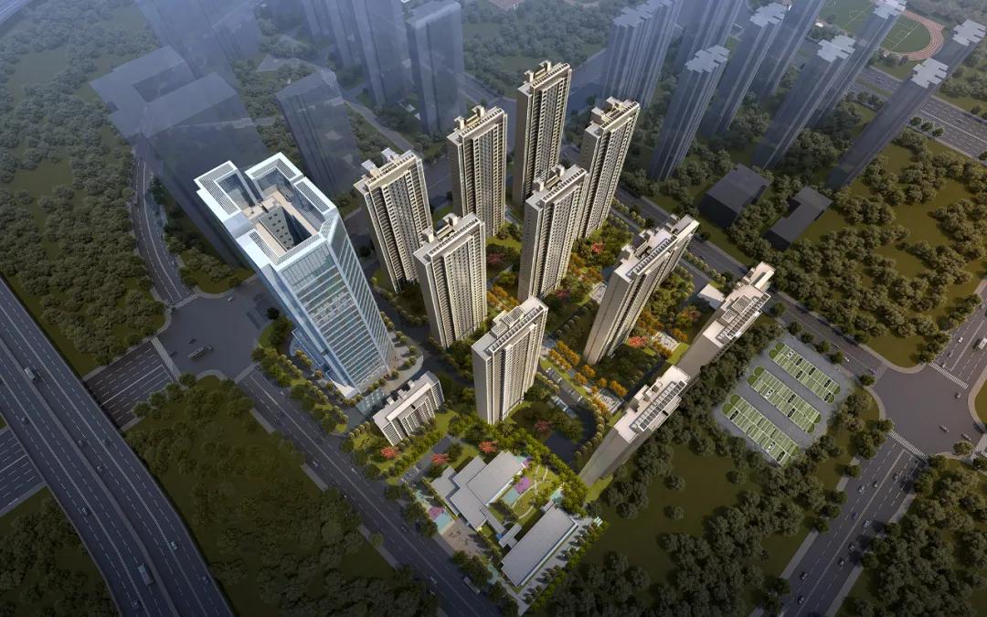 一个正在崛起的新区,一个新开发的新城