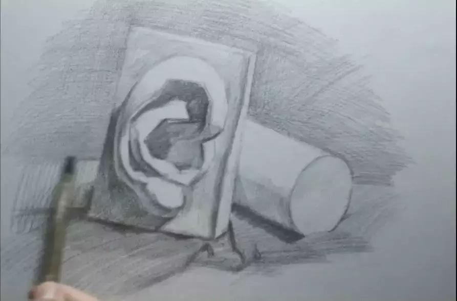 明暗调子素描怎么画,素描明暗面怎么和灰面过渡自然