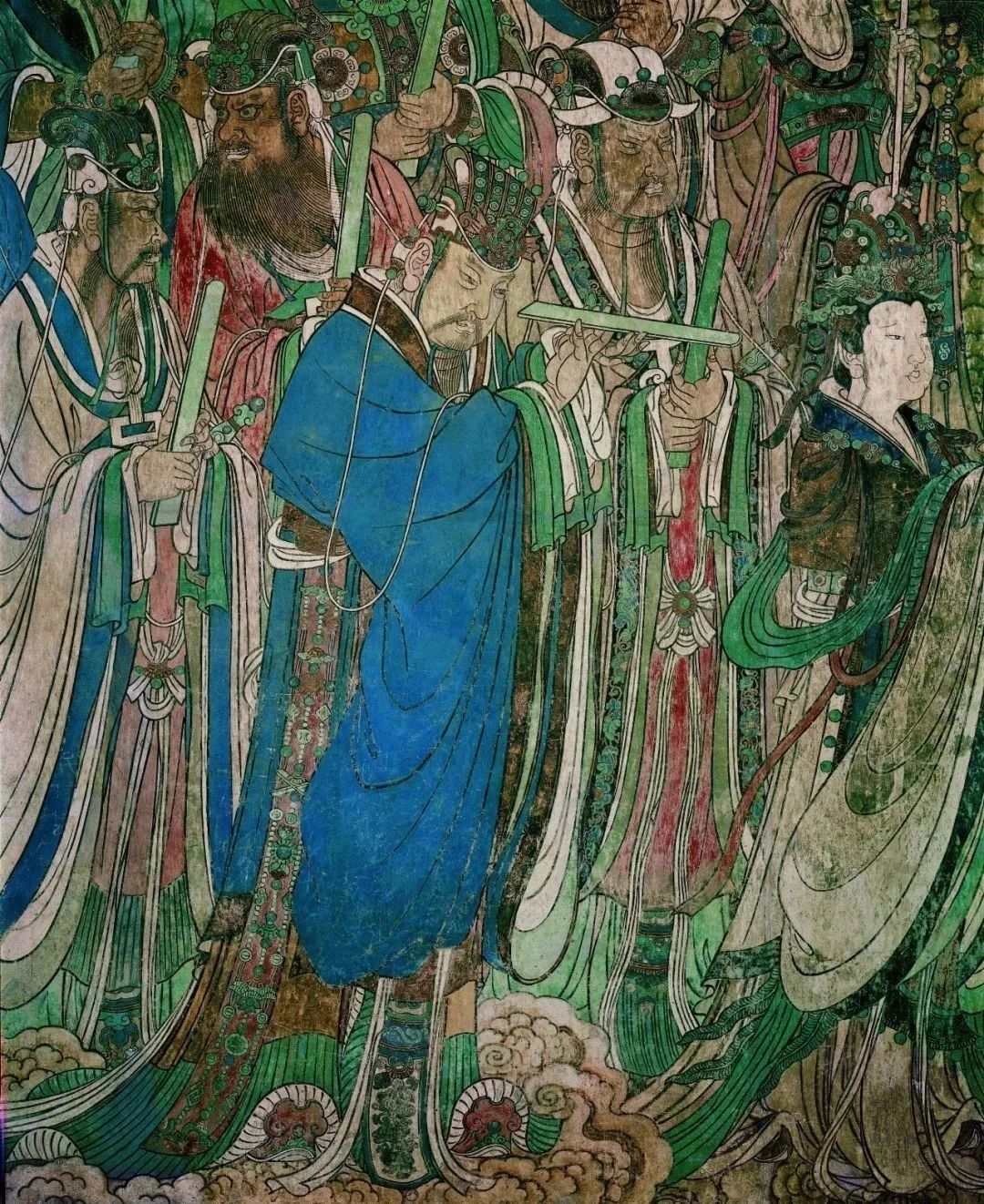 明代的壁画有哪些,中国古代四大壁画