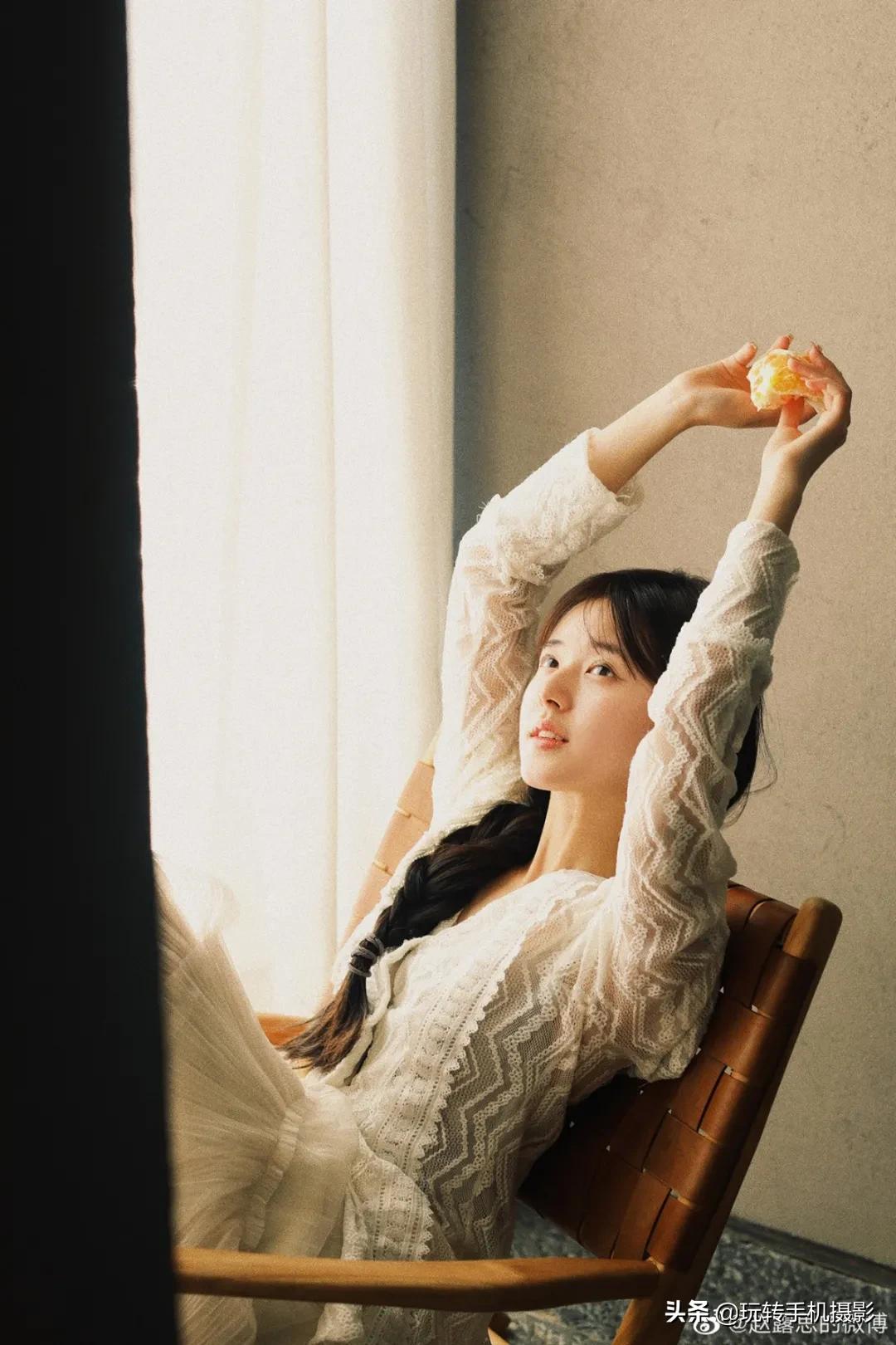 跟着赵露思学发抖音,和赵露思学拍照姿势