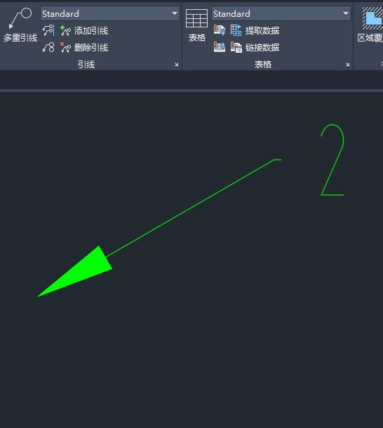 cad装配图标注零件序号在引线上方,cad多重引线标准画法