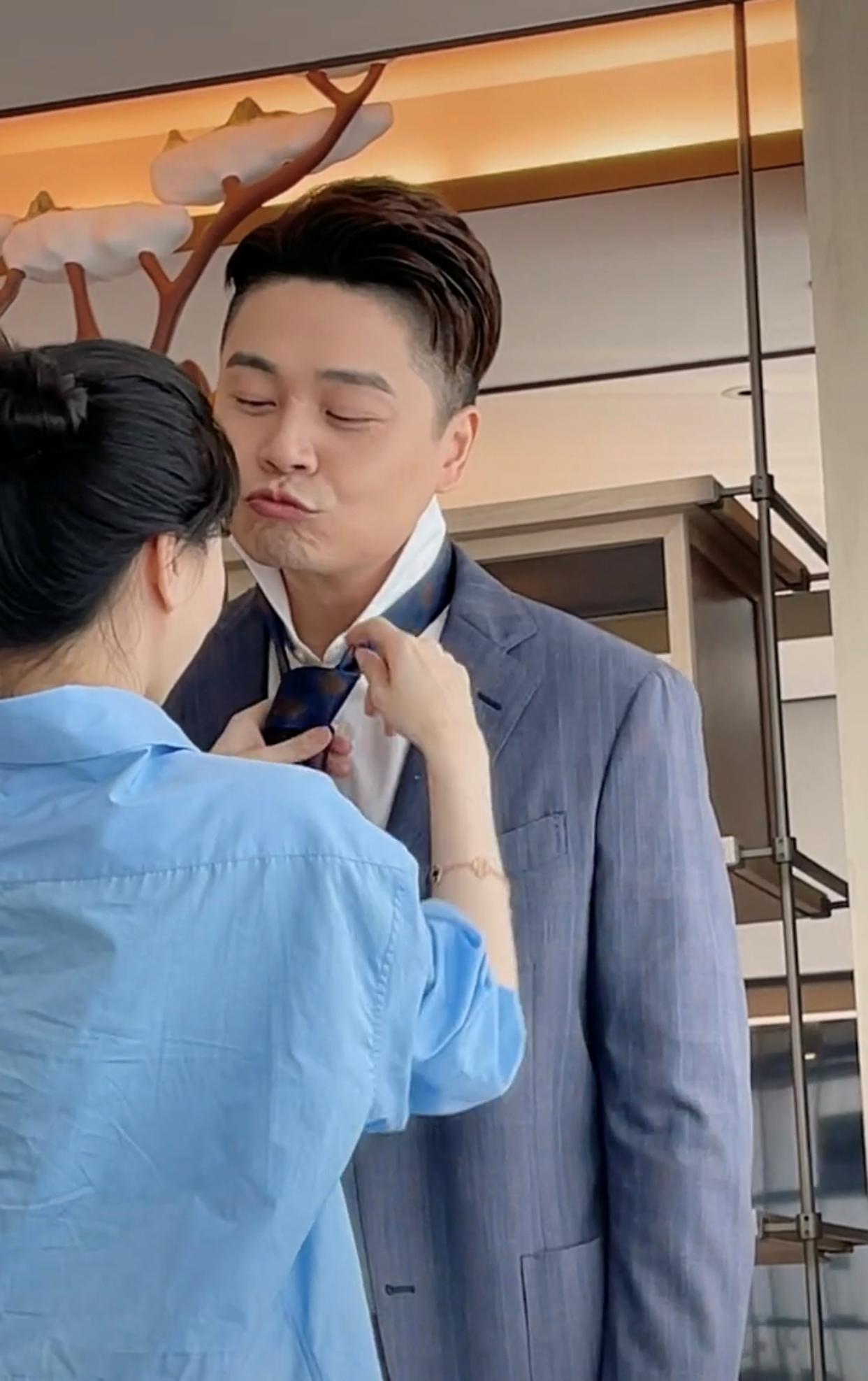 沈涛结婚现场照片,沈涛网晒视频与妻子秀恩爱