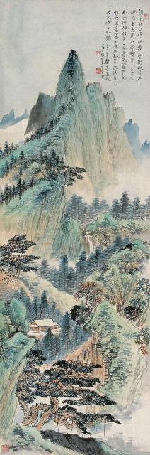 郑午昌书法真迹欣赏,郑午昌花鸟图100幅