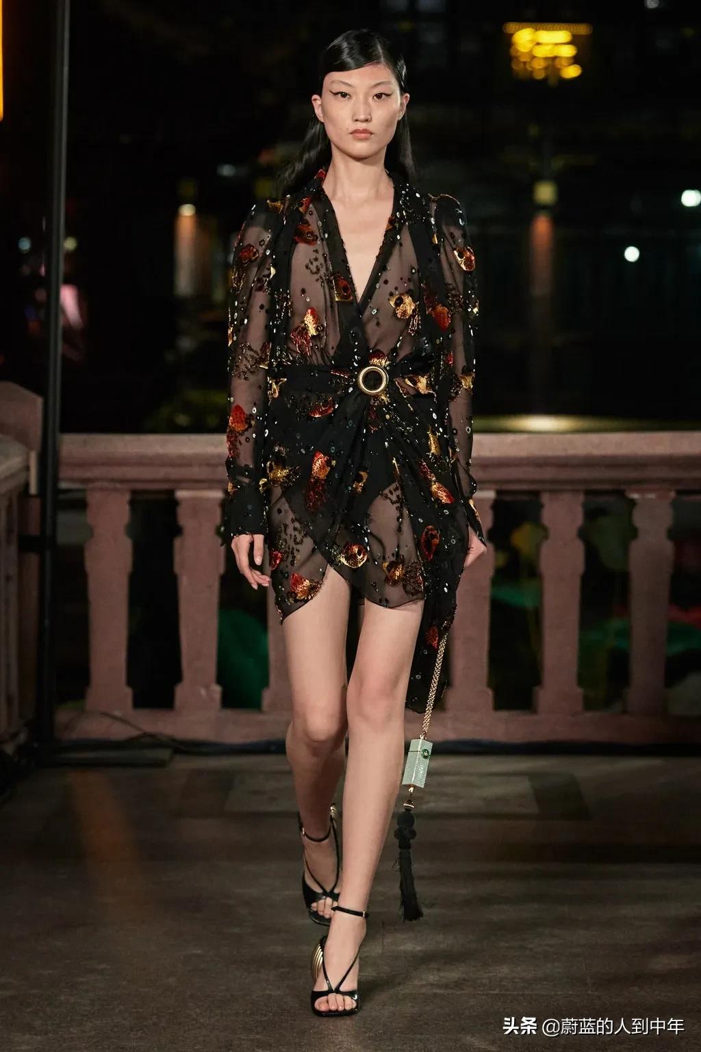 lanvin巴黎时装秀,2021秋冬lanvin时装秀