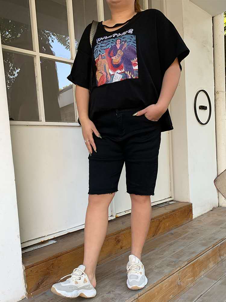 大腿胖的女生夏天适合什么裤子,下半身胖穿什么裤好看