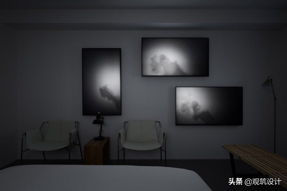 BnAAlterMuseum美术馆酒店，京都，艺术房间与垂直画廊