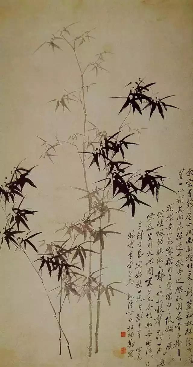 郑板桥画竹古今一绝,郑板桥竹画鉴赏