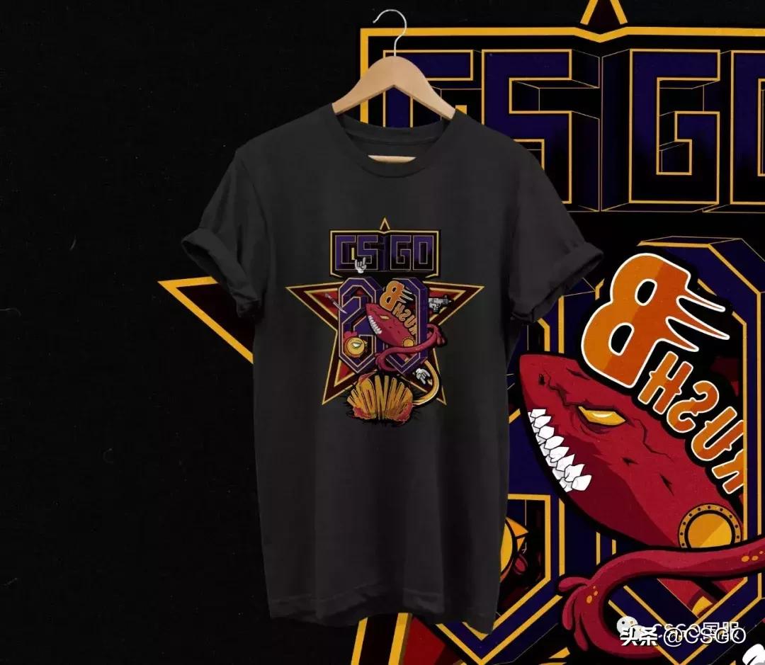 还有孙宝迪和永不鸽播？CS20周年T恤设计大赛作品第二弹