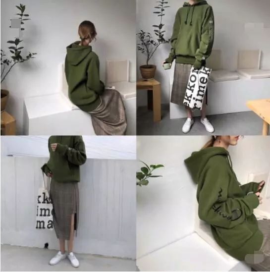 冬天卫衣这样穿时髦又惊艳,冬季流行的新款重磅卫衣