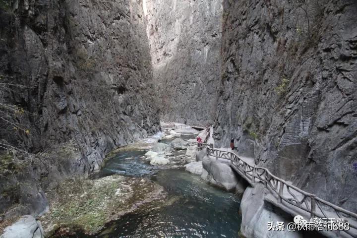 山西省壶关县太行山八泉峡,山西壶关太行山大峡谷八泉峡视频