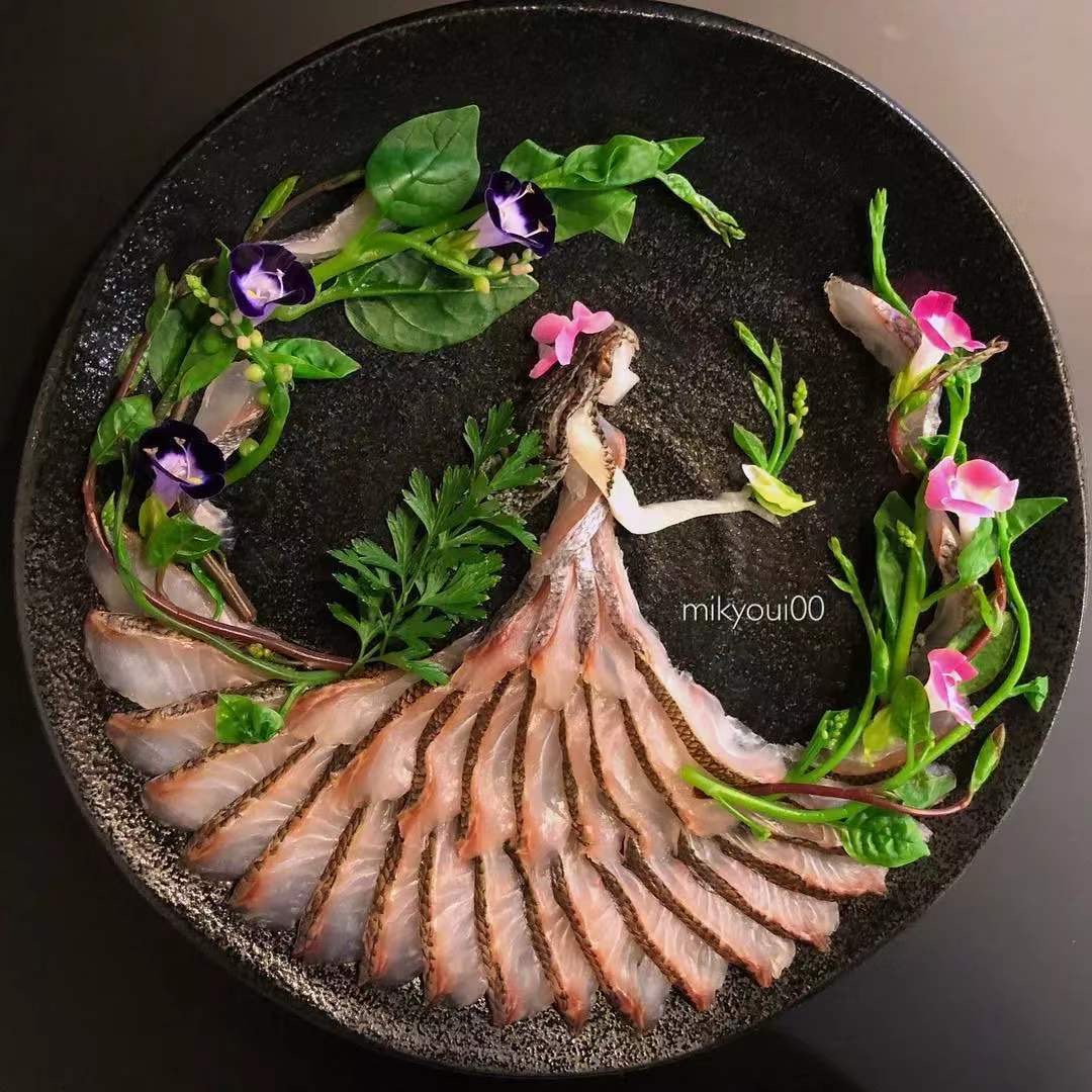 澳龙刺身摆盘制作视频,刺身制作视频创意摆盘