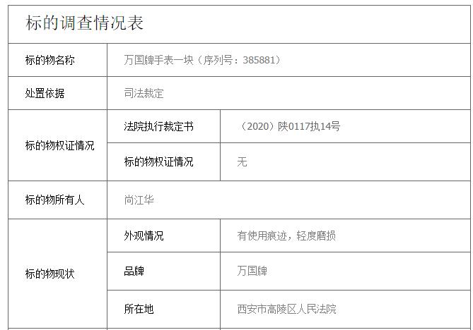 万国手表拍卖会,西安市拍卖