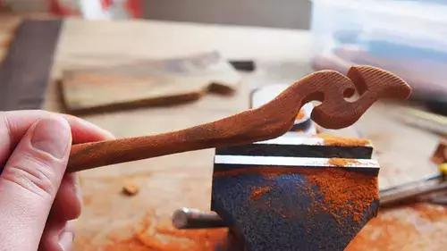 diy木簪簪子教程,如何自己做木簪子