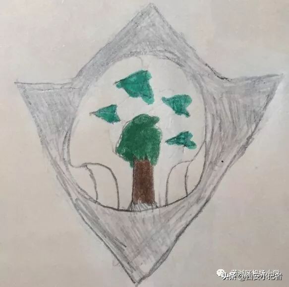 四年级班徽设计超越自我,班徽设计小学三年级五班