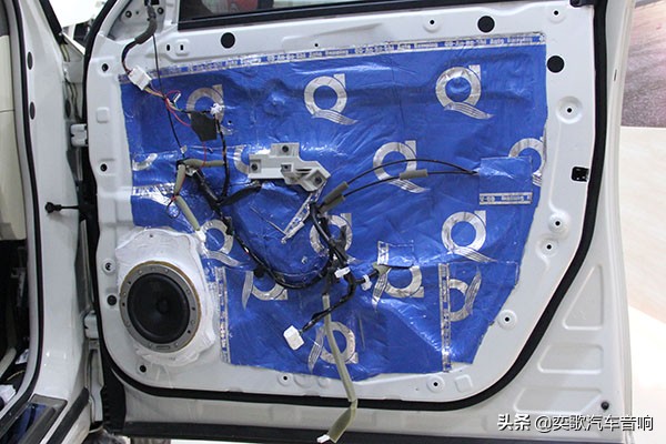 途乐改装丹拿3分频音响效果,日产途乐改装大全集