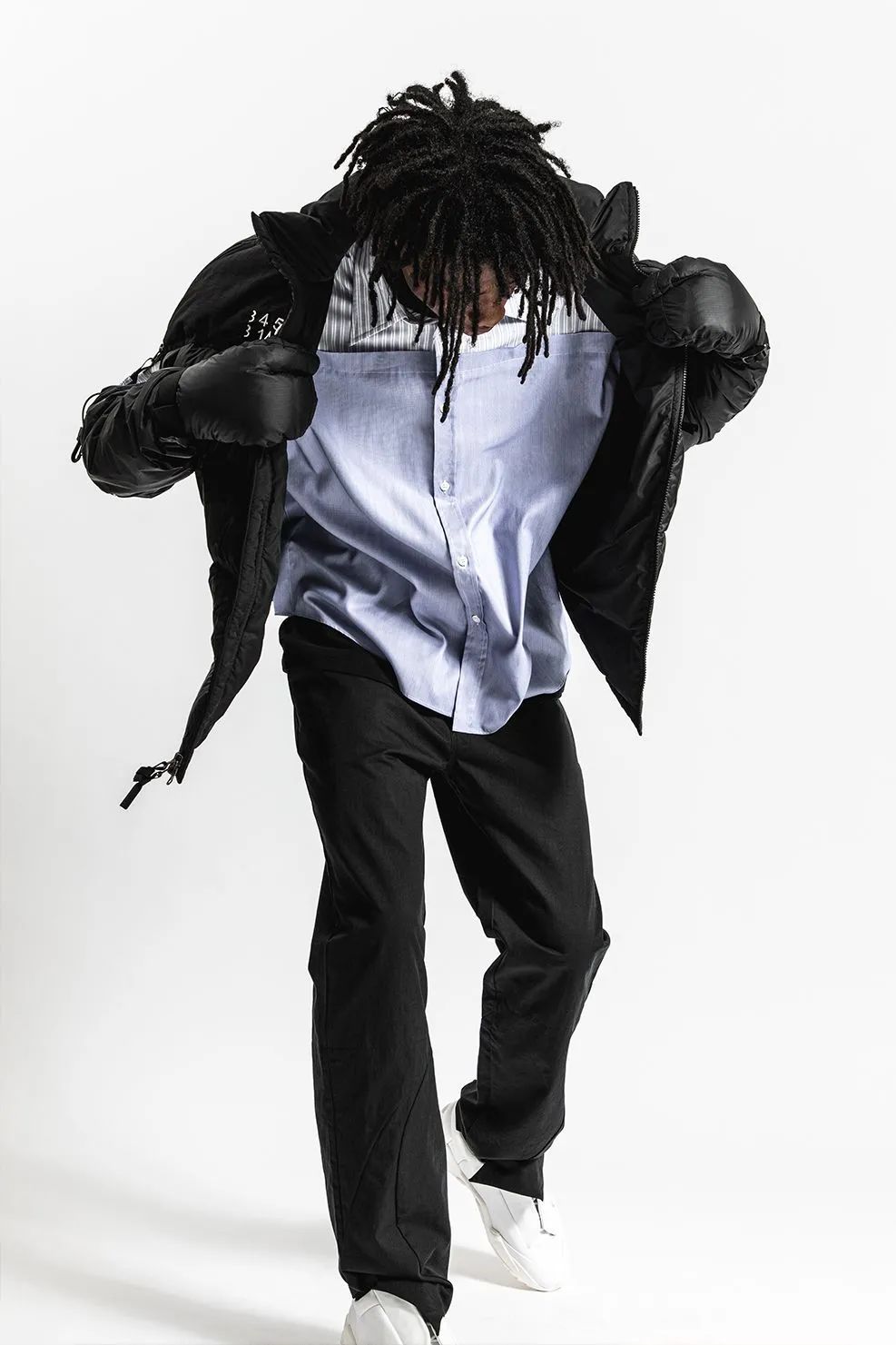 解构系列限定款,tnf联名蛇纹外套