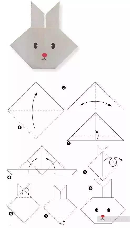 最容易折的动物手工折纸,折纸大百科简单易学又漂亮的动物