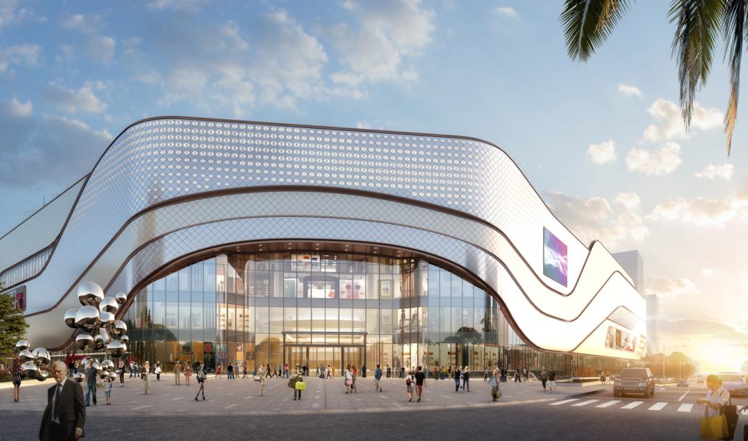 打造时尚潮流的购物中心,购物中心主题画