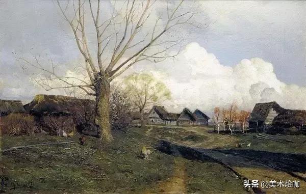 俄国画家列维坦的风景画,俄国画家伊萨克列维坦