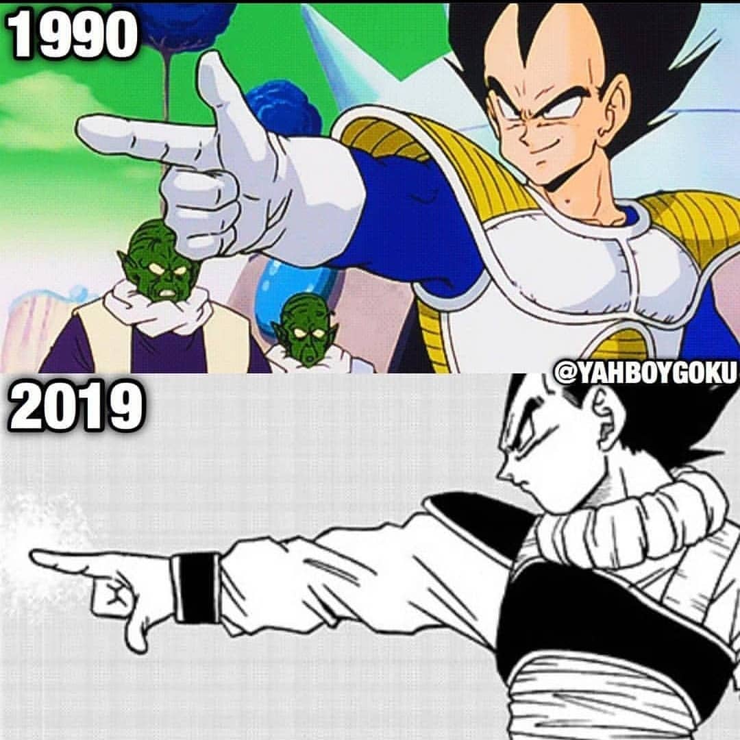 龙珠超和龙珠z的画风对比,龙珠画风与别的漫画画风对比