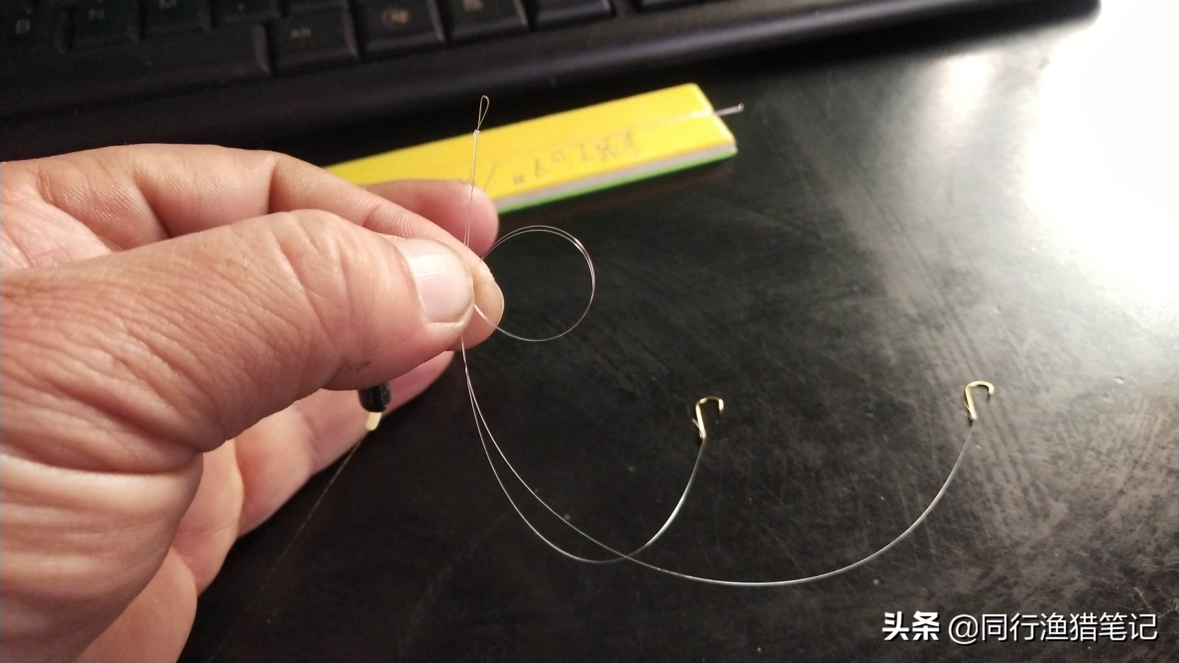 钓鱼鱼线全套绑法,鱼线全套绑法钓鱼视频