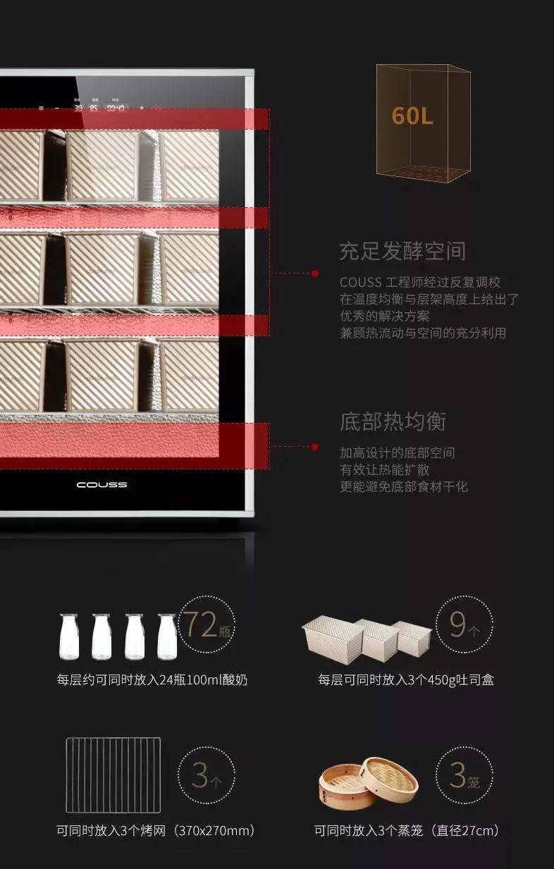 “酵”醒生活，“酵”醒幸福，你需要新品发酵箱CF-6000S