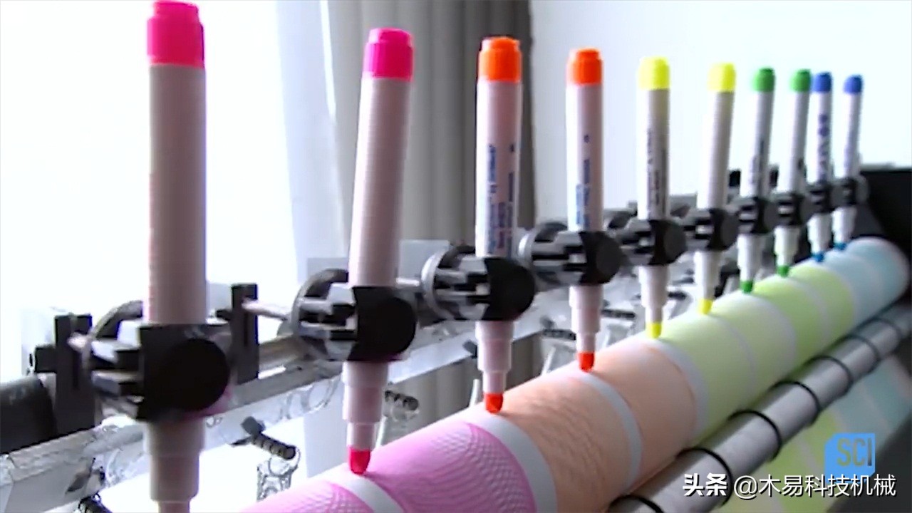 荧光笔生产过程,荧光笔的制造过程