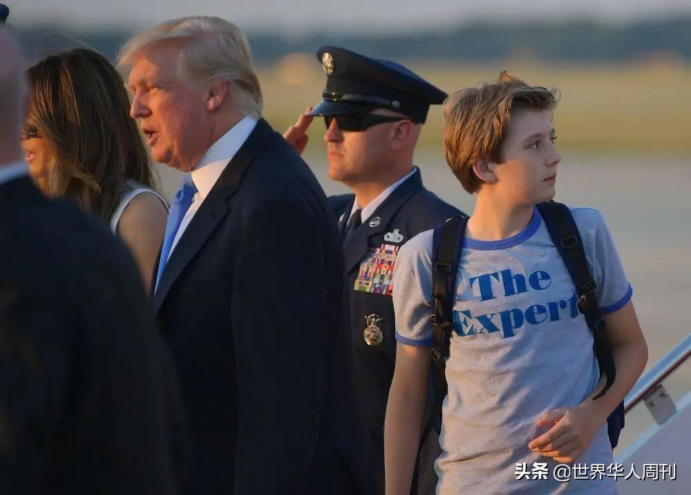美国名媛圈的终极梦想,特朗普小儿子颜值担当