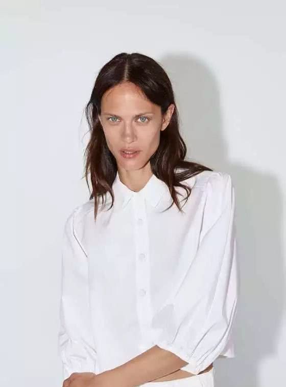 zara值得入手的连衣裙,zara新出的牛仔开叉连衣裙