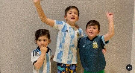 梅西老婆生了几个孩子,梅西老婆带孩子和梅西团聚