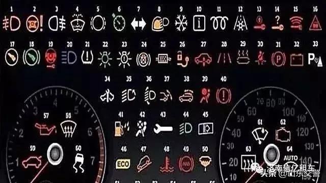 停车后仪表盘红灯闪烁是怎么回事,行车中仪表盘显示异常应停车处置
