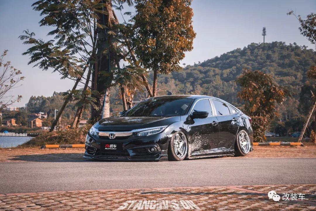 潮汕思域改气动避震,潮汕二手改装思域