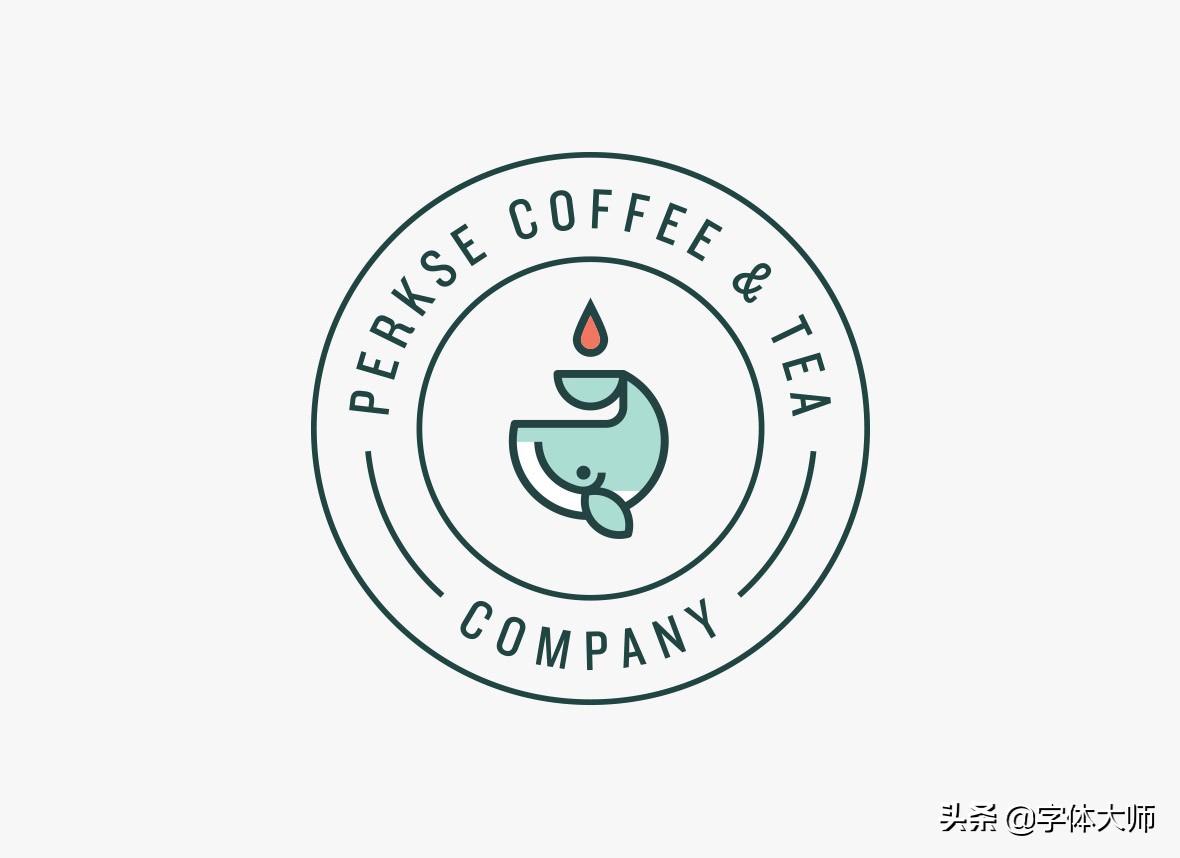 咖啡logo图片大全集,咖啡logo和它们的设计灵感