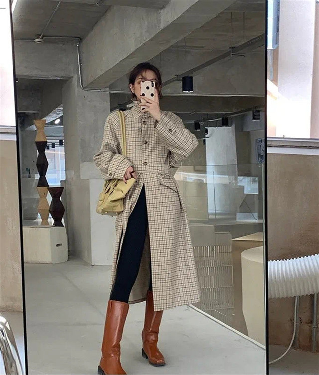 秋冬穿得温暖又时髦全靠这件单品,明星同款平价显瘦秋冬衣服