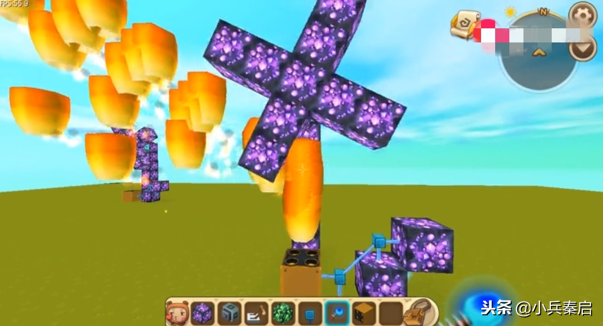 迷你世界做表白神器教程,迷你世界表白神器制作