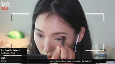 单眼皮眼妆的画法初学者视频,圆眼单眼皮内眦赘皮眼妆画法