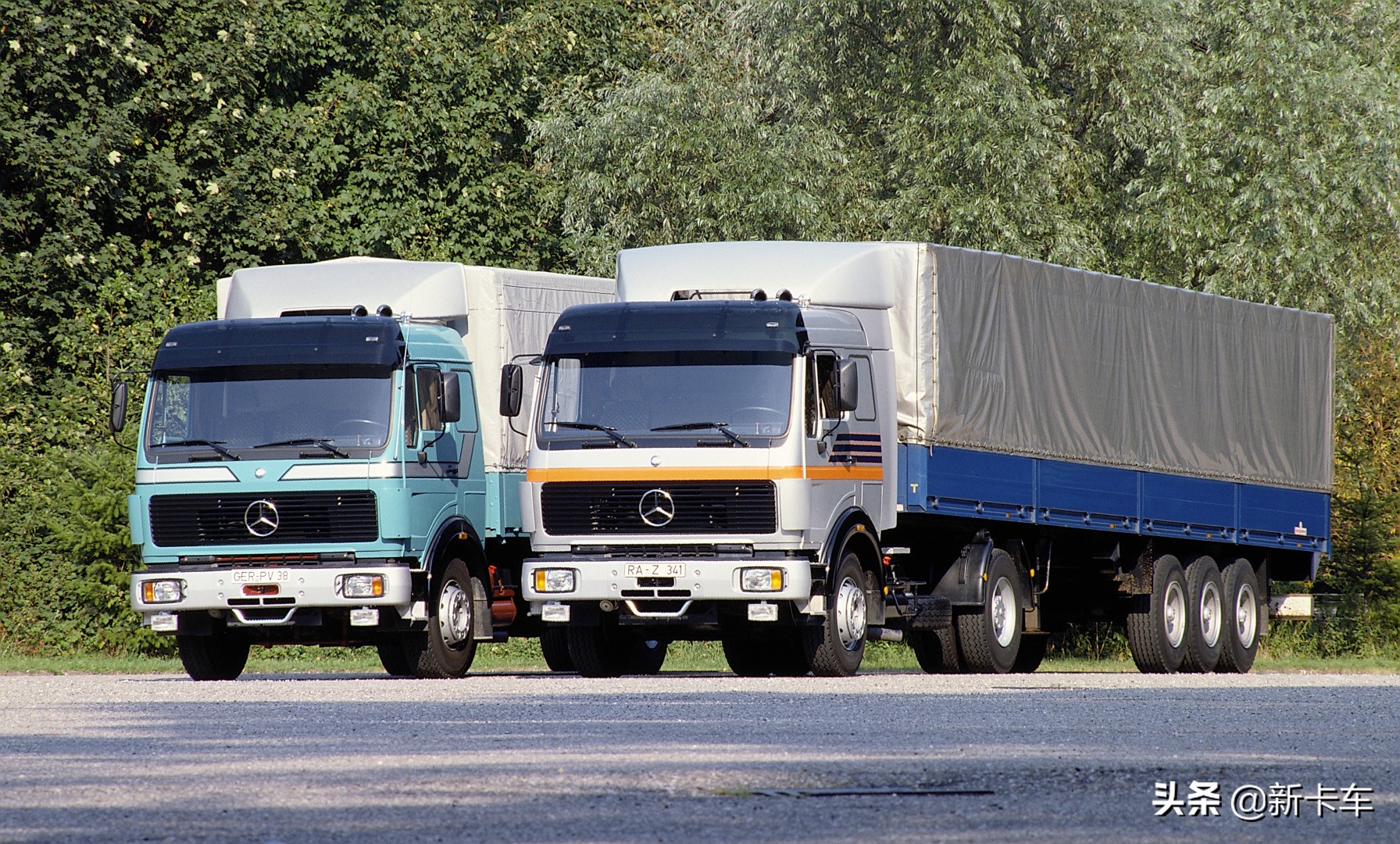 国产奔驰重卡卡车介绍,奔驰长头重卡都有哪些